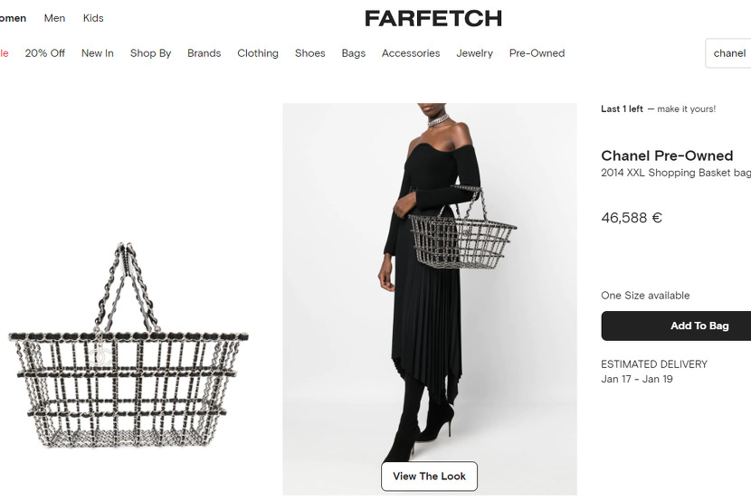 Chanel shopping torbica košta 46.588 eura