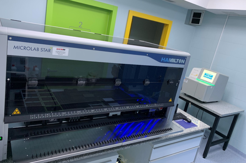 Instrumenti Hamilton Microlab Star i NextSeq 550 Dx Illumina - automatizacija procedura