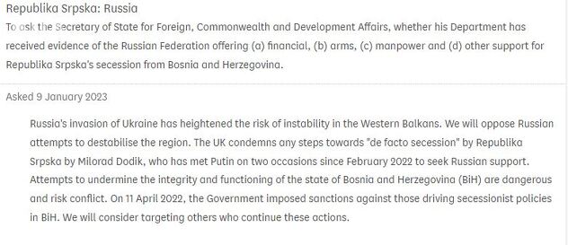 Odgovori na pitanja zastupnice Kearns