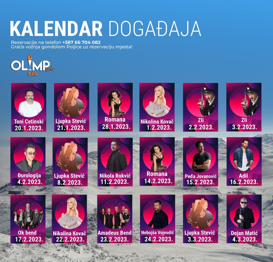 Kalendar događaja
