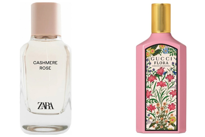 Cashmere Rose odgovara Guccijevoj Flori