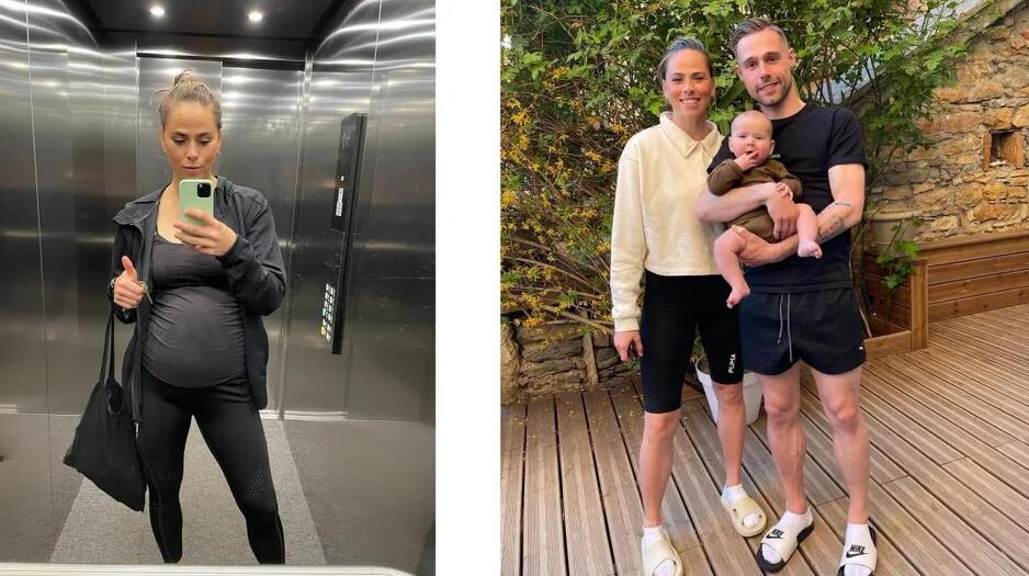 Sara Björk Gunnarsdóttir i njen suprug