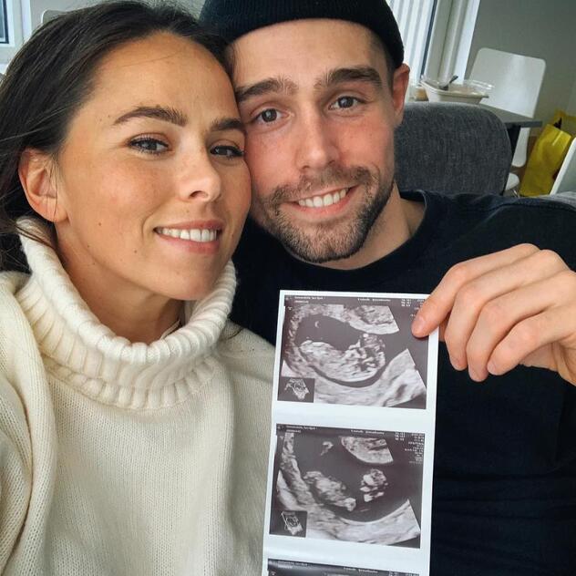 Sara Björk Gunnarsdóttir i njen suprug