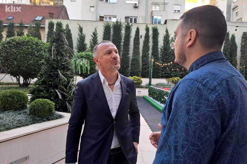 Stanić u razgovoru s našim novinarom (Foto: Klix.ba)