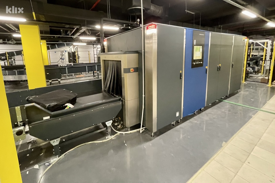 EDS mašine (Explosive Detection System) za sigurnosni pregled prtljaga (Foto: D. S./Klix.ba)