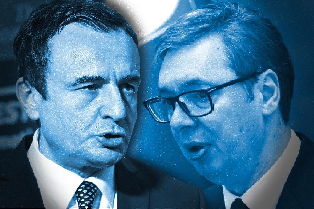 Albin Kurti i Aleksandar Vučić