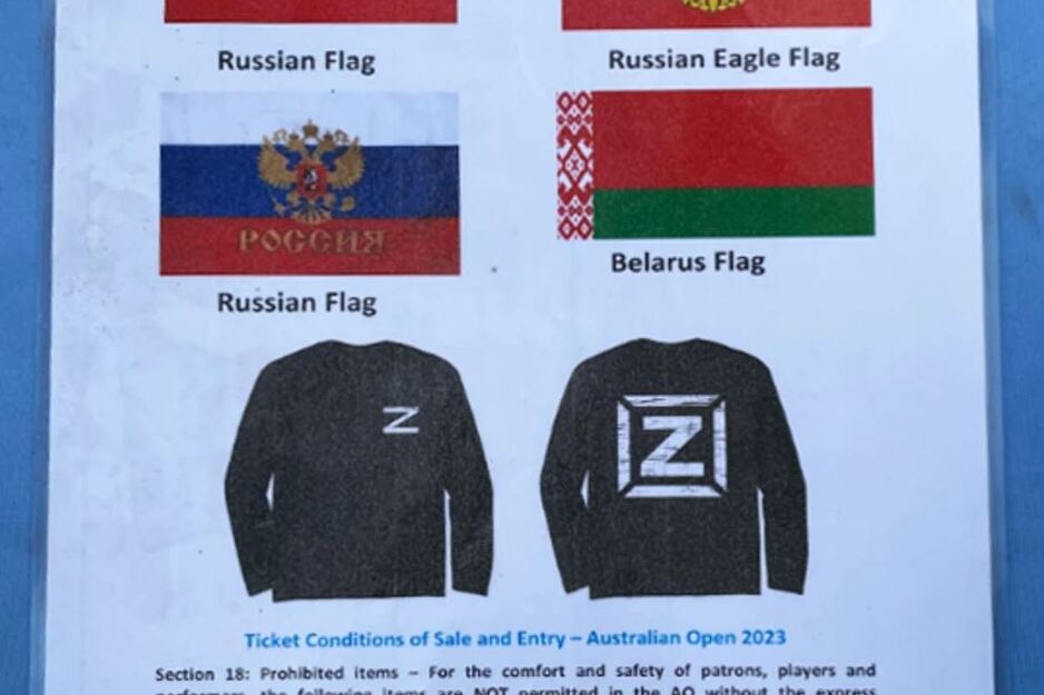 Zabranjene zastave i majice na turniru