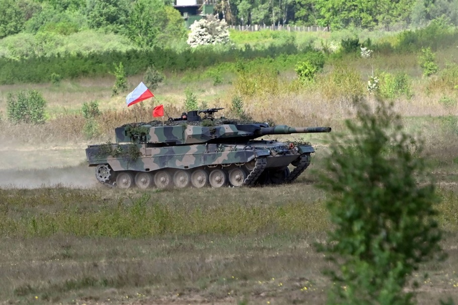 Poljska je obećala Ukrajini poslati svoje Leopard 2 tenkove (Foto: EPA-EFE)