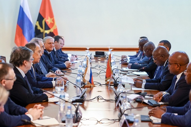 Lavrov održao sastanak sa zvaničnicima Angole (Foto: Ministarstvo vanjskih poslova Rusije)