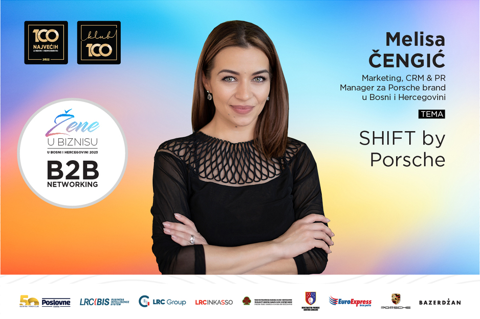 Melisa Čengić, Marketing, CRM & PR Manager za Porsche brand u BiH