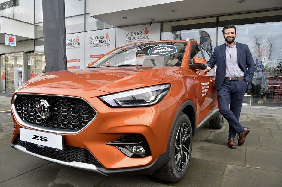 Mirza Mašić - MG Motor prodajni savjetnik (Foto: I. Š./Klix.ba)