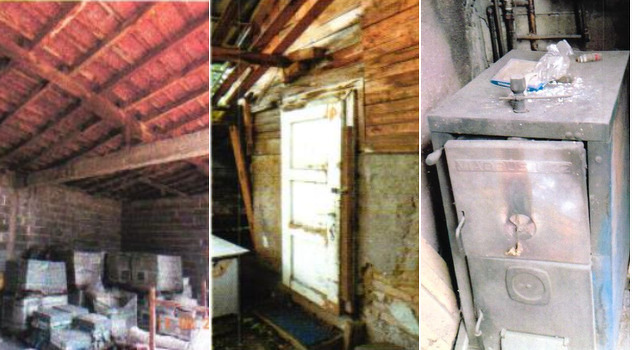 Fotografije privremenih objekata iz mišljenja sudskih vještaka