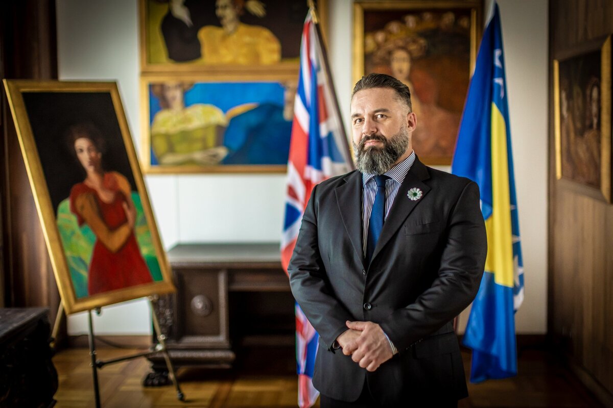 Ambasador Vanja Filipović (Foto: Ambasada BiH u Velikoj Britaniji)