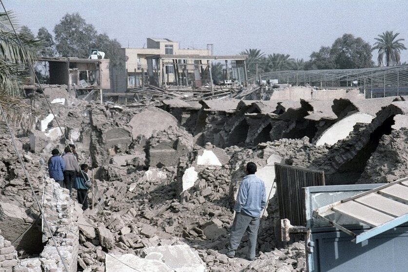 Iranski grad Bam nakon zemljotresa (Foto: Wikipedia)