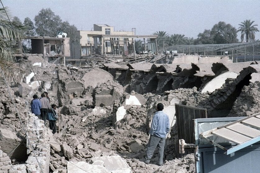 Iranski grad Bam nakon zemljotresa (Foto: Wikipedia)