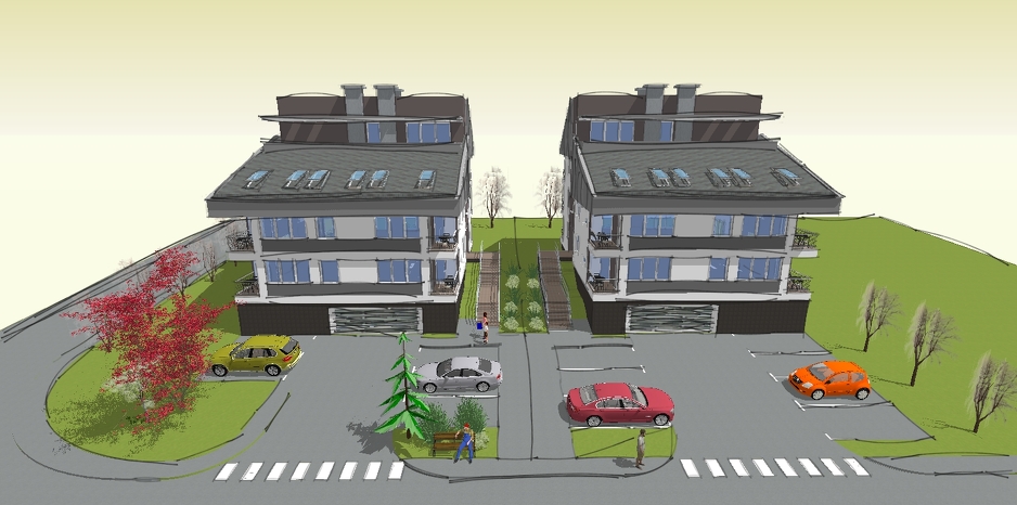 Građevinsko zemljište sa urbanističkom dozvolom za 2 zgrade u Sarajevu