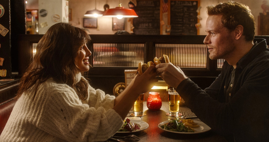 Priyanka Chopra i Sam Heughan