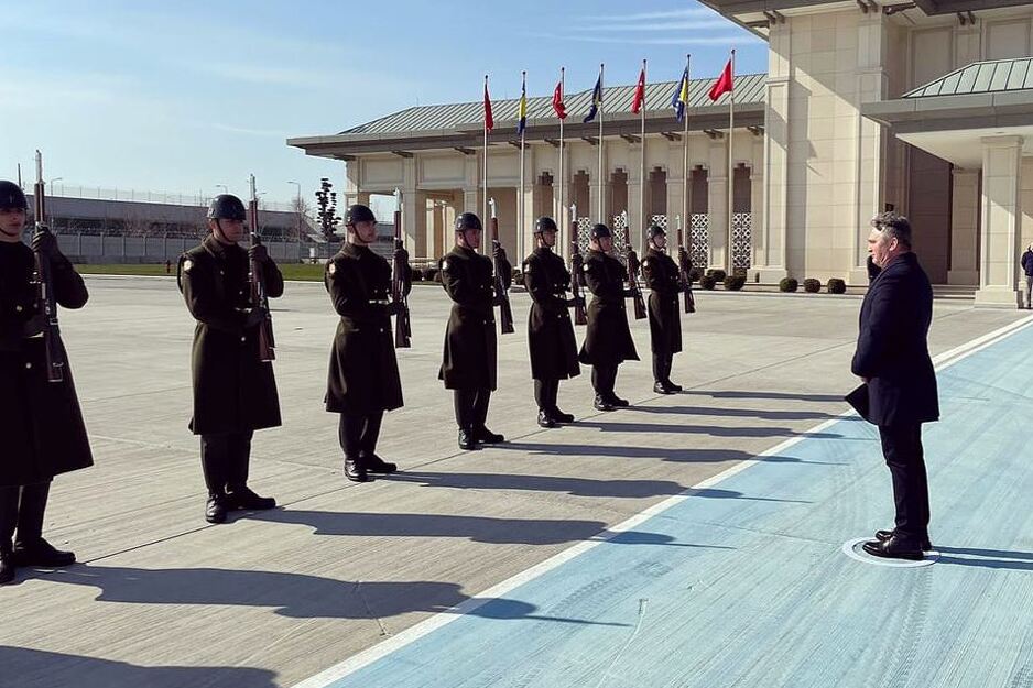 Željko Komšić dočekan uz najviše počasti