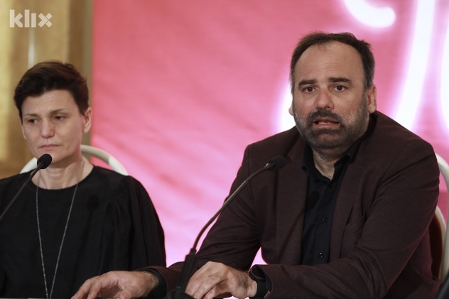 Vedrana Božinović i Dino Mustafić (Foto: I. L./Klix.ba)