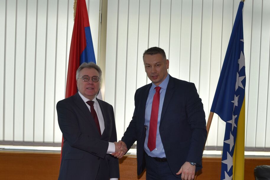 Susret Nešića i Kalabuhova u Sarajevu