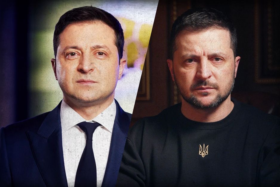 Zelenski na dan početka agresije i godinu dana poslje