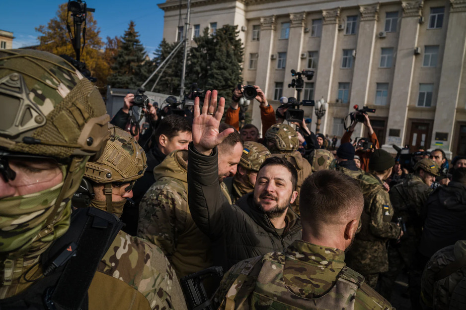 Zelenski je posjetio Herson dan nakon oslobođenja