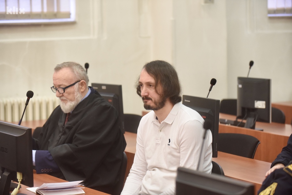 Branitelj Duško Tomić i drugooptuženi Aleksandar Macan (Foto: T. S./Klix.ba)