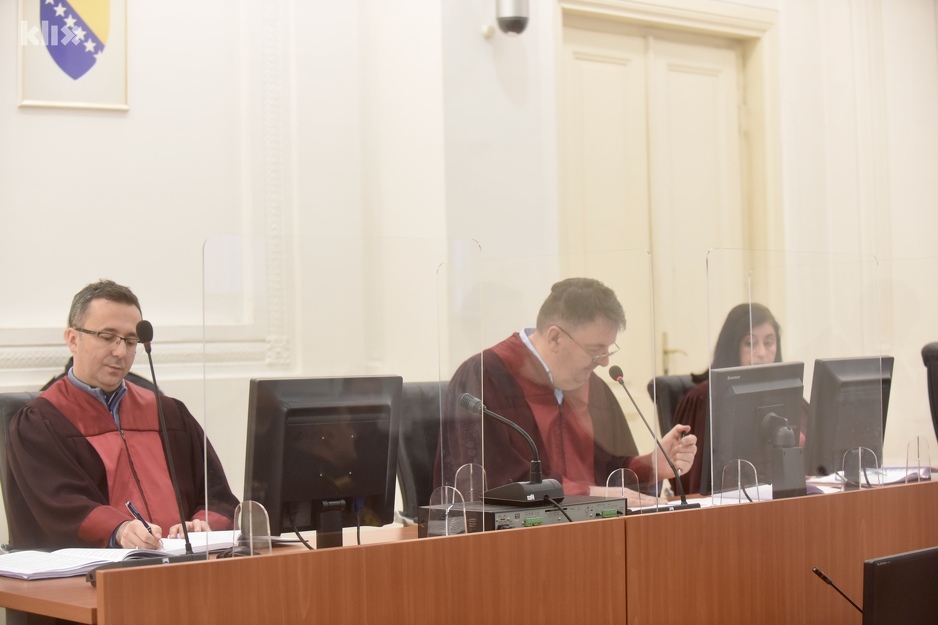 Sudsko vijeće Kantonalnog suda Sarajevo (Foto: T. S./Klix.ba)