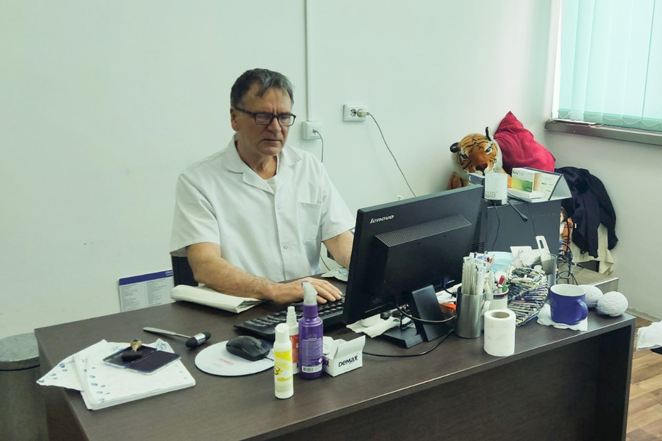 Prof. dr. Emir Tupković, šef odjela neurologije u tuzlanskom Domu zdravlja