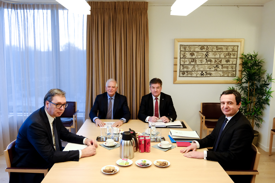 Vučić i Kurti tokom jučerašnjeg sastanka