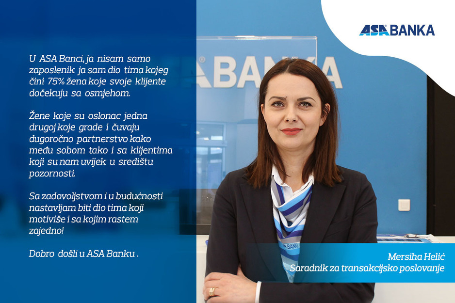 Mersiha Helić, ASA Banka
