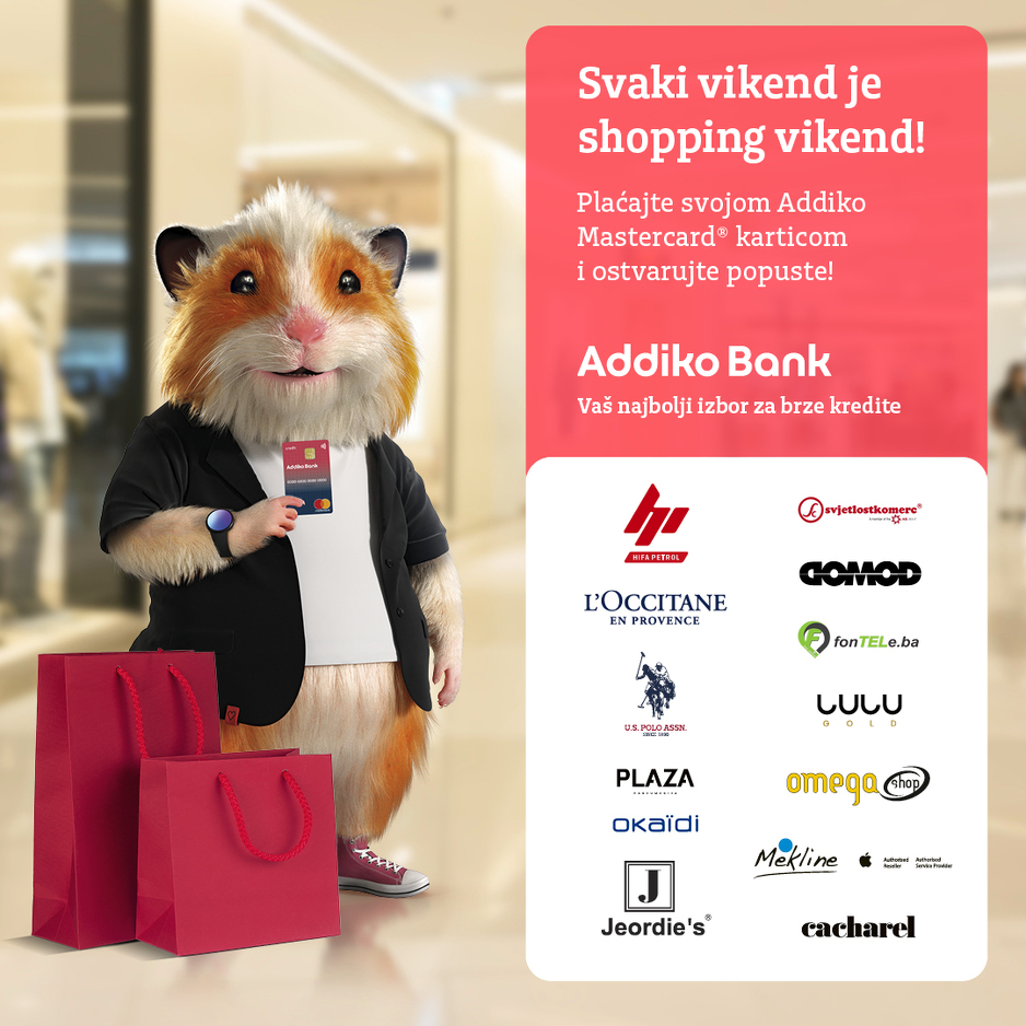 Addiko shopping vikend