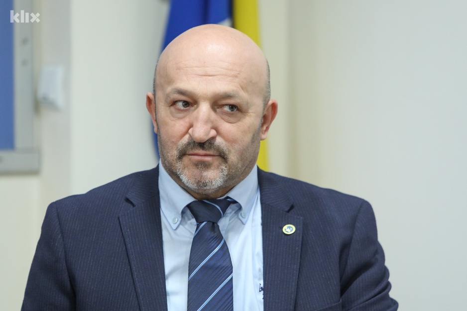Predsjednik Sindikata državnih službenika FBiH Samir Kurtović (Foto: I. L./Klix.ba)