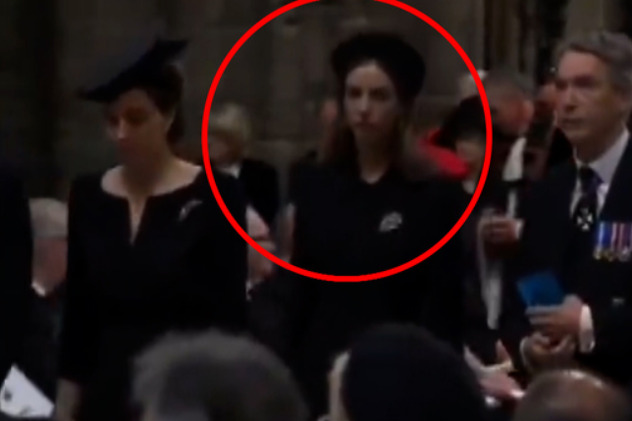 Sarah na sahrani kraljice Elizabete II
