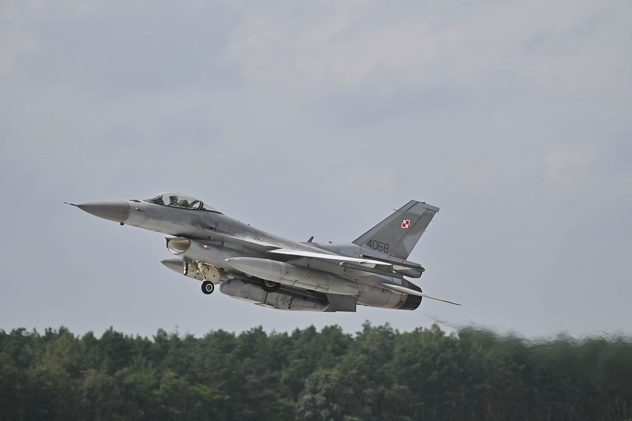 Poljski F-16 (Foto: EPA-EFE)