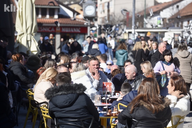 Sunčan dan u Sarajevu (Foto: T. S./Klix.ba)