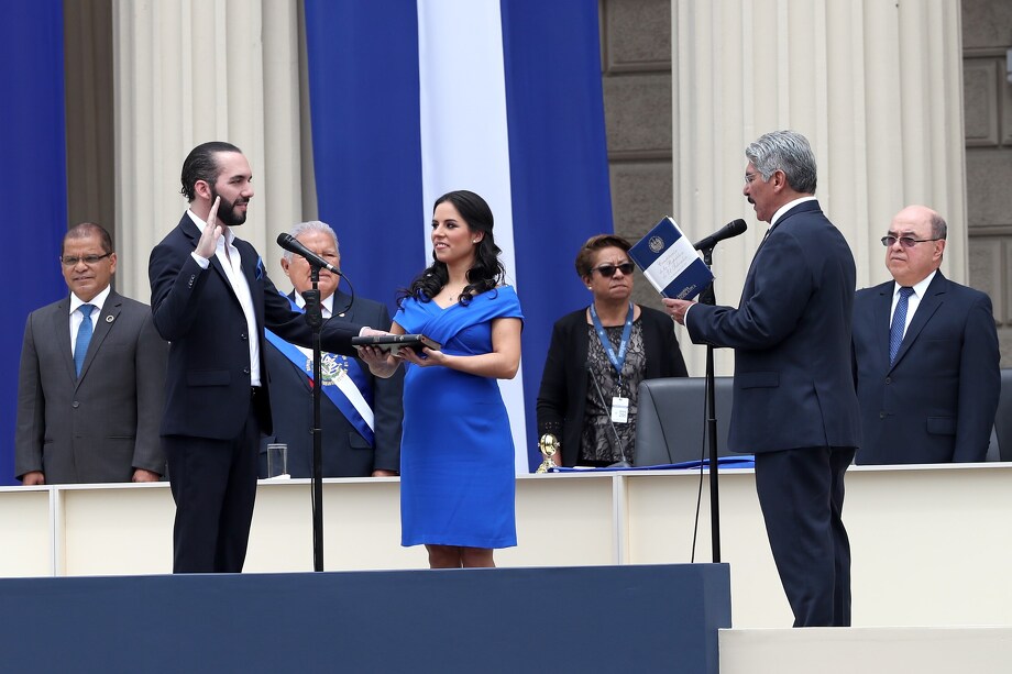 Bukele tokom inauguracije 2019. godine (Foto: EPA-EFE)