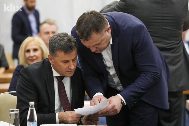 Fadil Novalić i Šemsudin Dedić (Foto: I. L./Klix.ba)
