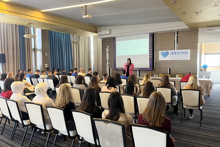 Predavanje Nermine Kelić, generalne direktorice kompanije Universal Media Sarajevo (Foto: Jericho)