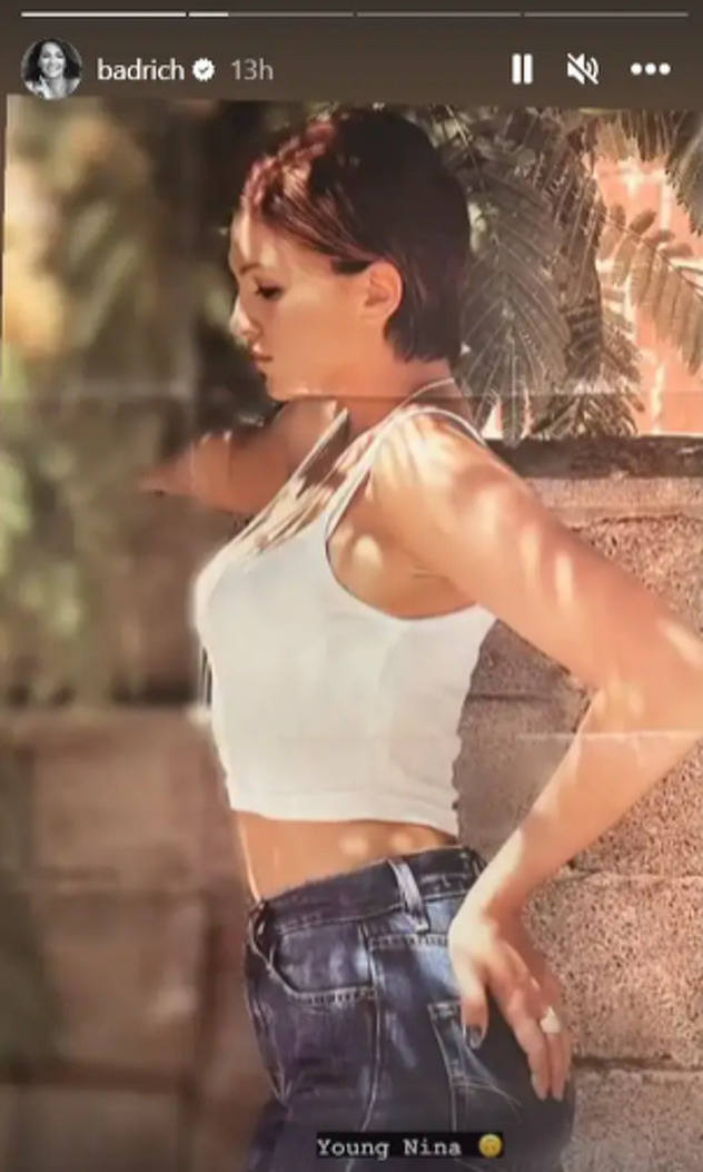 Fotografija Nine Badrić iz mladosti (Foto: Instagram)