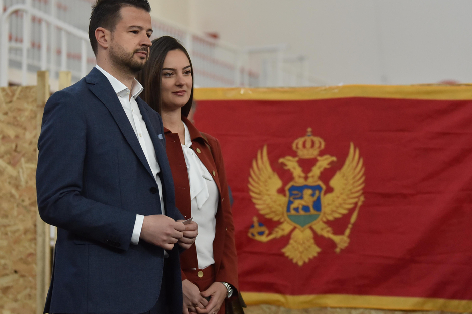 Jakov Milatović sa suprugom (Foto: EPA-EFE)