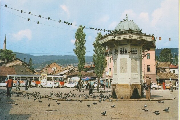 Sebilj je 70ih godina bio ofarban u bijelu boju
