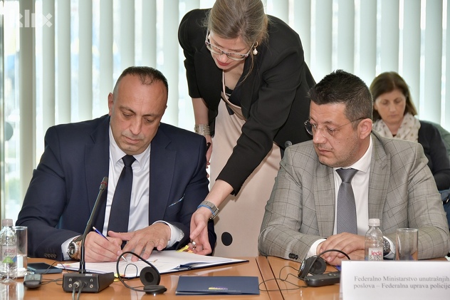 Federalni ministar unutrašnjih poslova Aljoša Čampara (Foto: I. Š./Klix.ba)
