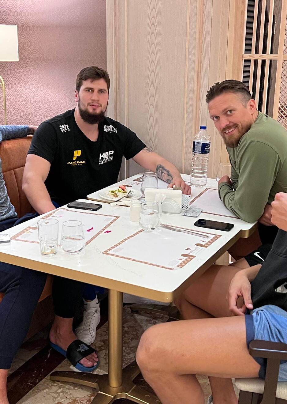 Hasanović i Usyk na ručku