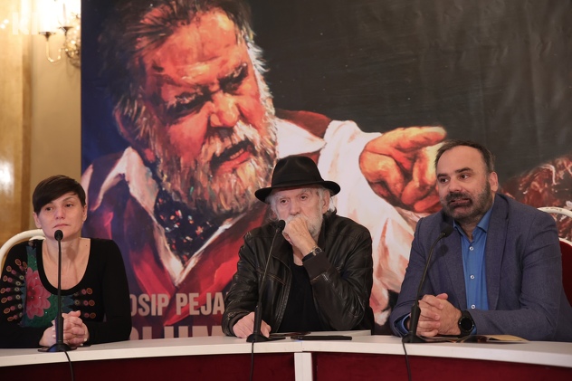 Press konferencija povodom obilježavanja 55 godina umjetničkog rada Josipa Pejakovića (Foto: I. L./Klix.ba)