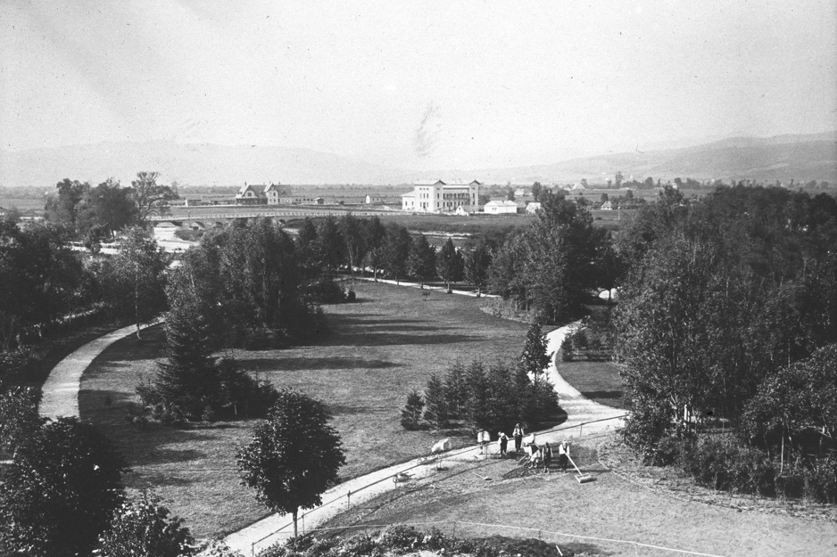 Ilidža 1900. godine (Foto: Facebook)