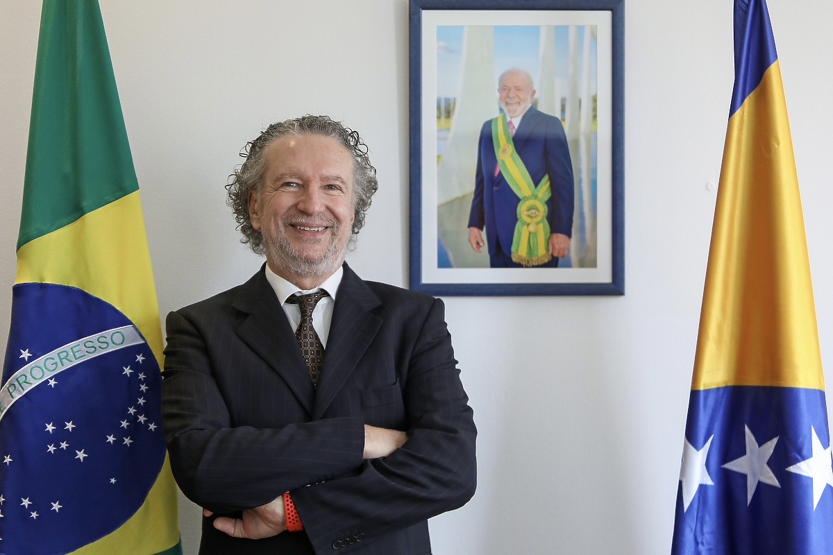 Ambasador Brazila u BiH Lineu Pupo De Paula (Foto: I. L./Klix.ba)