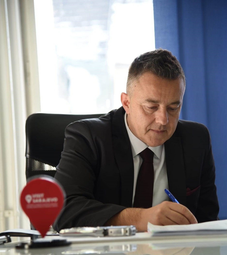 Haris Fazlagić, v.d. predsjednika Turističke zajednice KS