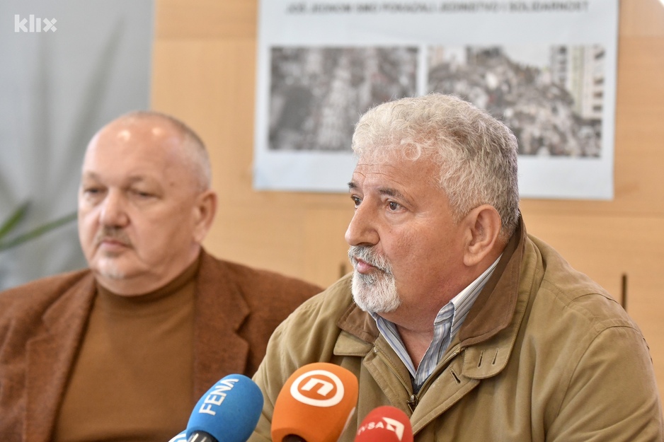 Predsjednik Sindikata metalaca Bajro Melez (Foto: T. S./Klix.ba)