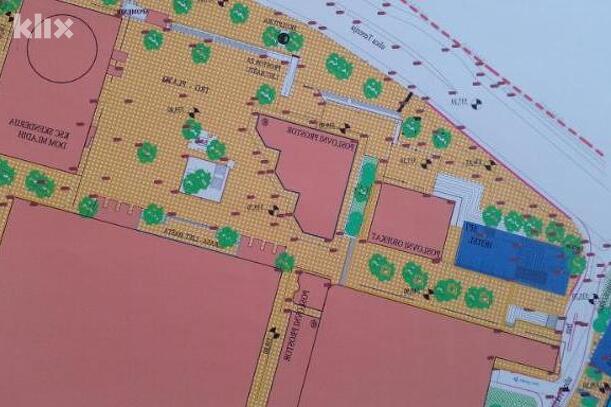 Urbanistički projekat na koji se pozivaju vlasnici Trgovki (Foto: Klix.ba)